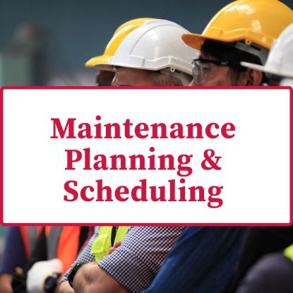 Picture of Maintenance Planning and Scheduling  (Spring 2026) 