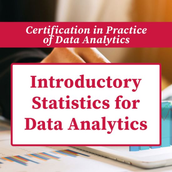 Picture of Introductory Statistics for Data Analytics (Summer 2026)