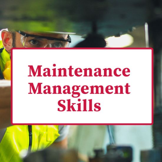 Picture of Maintenance Management Skills (Autumn 2026) 